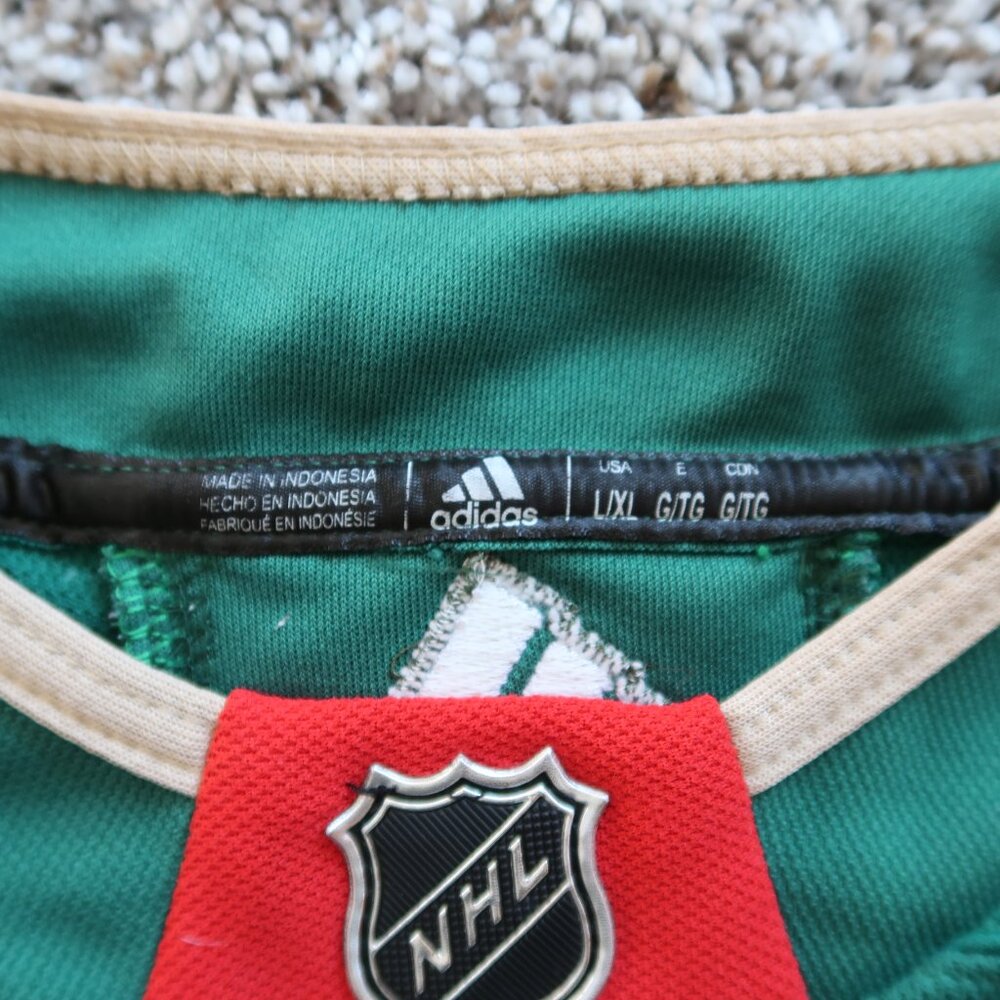 MN Wild Adidas Jersey Stitched 22 FIALA NHL Size L/XL - Picture 4 of 7